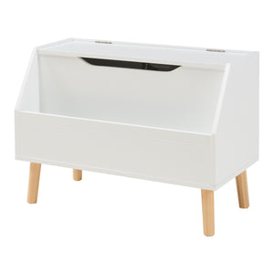 Pudełko na zabawki Aavanrar 60x30x43 cm Biały [en.casa]