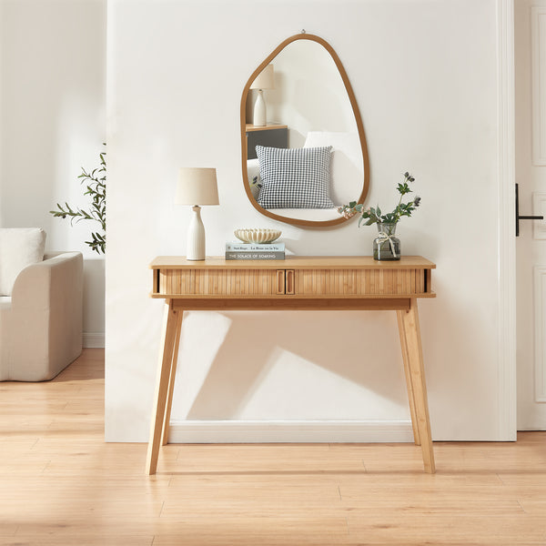 Konsola Tysvær 110x40x78 cm bambus [en.casa]