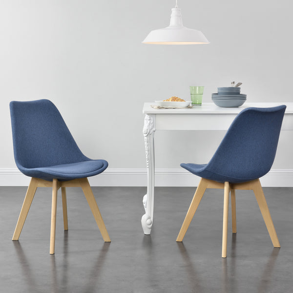 Zestaw 2 krzeseł Fredrikstad 97x42 cm w różnych kolorach. kolory en.casa