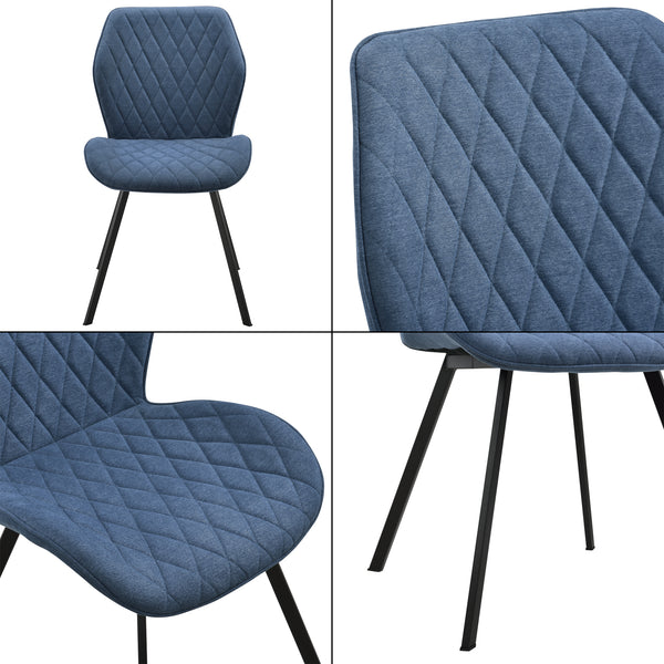 Zestaw 2 krzeseł Sarpsborg w różnych kolorach kolory en.casa