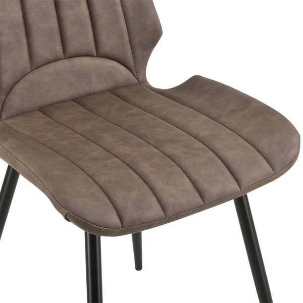 Zestaw 2 krzeseł do stołu Mendoza w różnych kolorach i wzorach en.casa