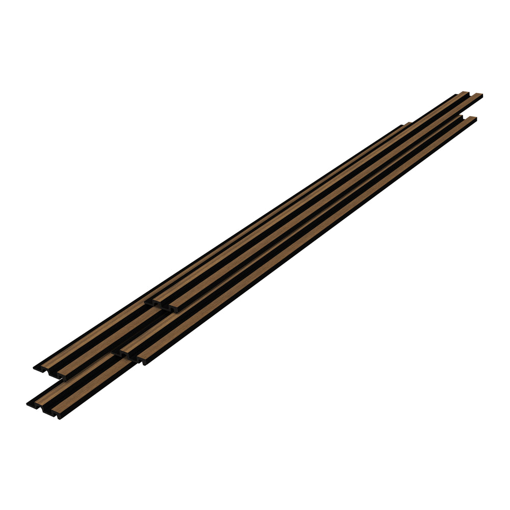 Panel ścienny 3D Blaricum Set 195x12 cm o wyglądzie dębu [NEU.HOLZ]