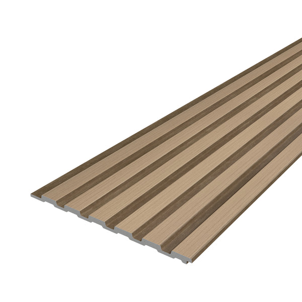 Panel ścienny 3D Borger Set 195x30 cm o wyglądzie jasnego dębu [NEU.HOLZ]