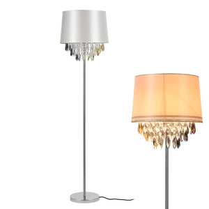 Lampa podłogowa 165 x Ø 40 cm biała lux.pro
