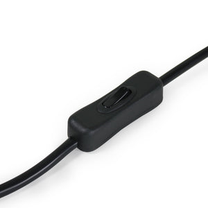 Lampa stołowa San Francisco 1x E14 Ø29x51cm kolor chrom/czarny lux.pro