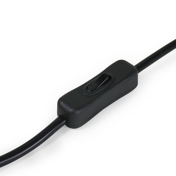 Lampa stołowa San Francisco 1x E14 Ø29x51cm kolor chrom/czarny lux.pro