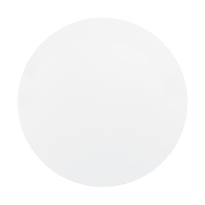 Stół jadalniany Camille Ø80 cm retro design biały en.casa