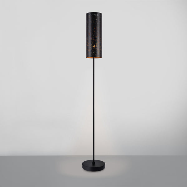 [lux.pro]® Lampa stojąca metalowa czarna Perth