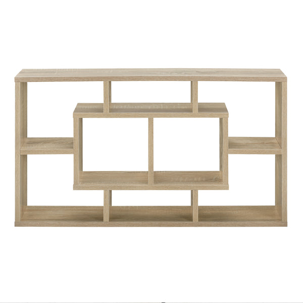 Półka ścienna Saputit 85 x 47,5 x 16 cm Półka wisząca o wyglądzie dębu en.casa