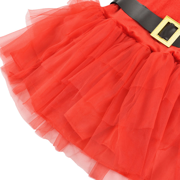 Świąteczny kostium na imprezę Ojciec Gwiazdka dla kobiet en.casa