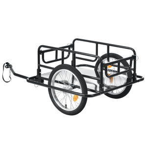 Przyczepka rowerowa 130x72x49 cm Maks. 40 kg Boczne zabezpieczenie przed uderzeniem pro.tec