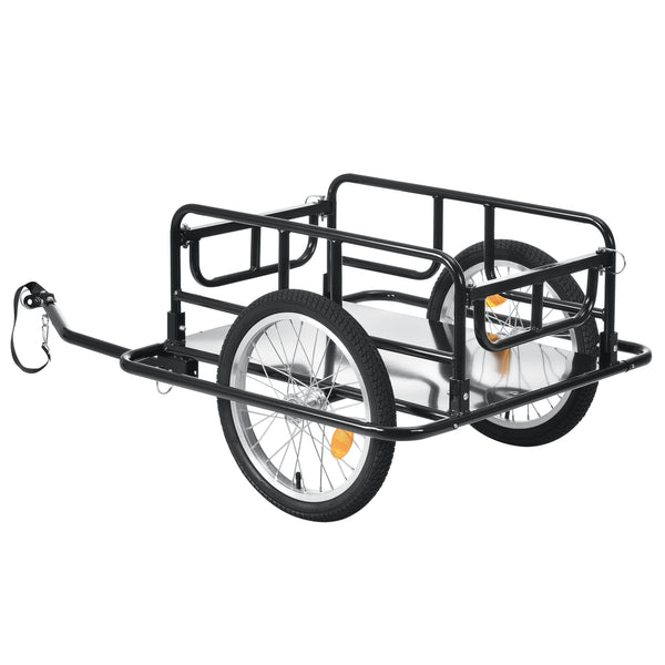 Przyczepka rowerowa 130x72x49 cm Maks. 40 kg Boczne zabezpieczenie przed uderzeniem pro.tec