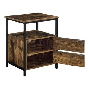 Stolik boczny Alstahaug z szafkami 59x45x40cm [en.casa]