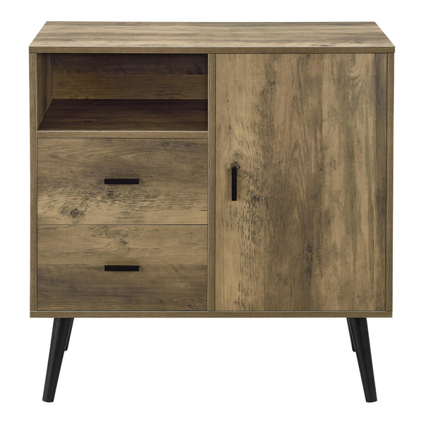 Sideboard Tingsryd 78x38x82cm Czarny/Dąb [en.casa]