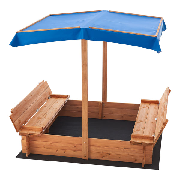 Piaskownica Kellenhusen z dachem 120x120x120cm [en.casa]