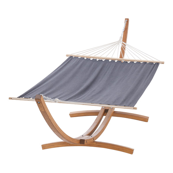 Hamak Langadia 200x150cm ciemnoszary [en.casa]