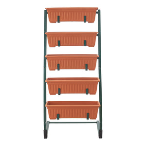 Schody roślinne Schiedam 54,5x50x115cm 5-stopniowe [en.casa]