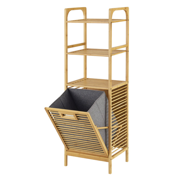 Bambusowy wieszak na pranie Tidaholm 118x39,5x30,5cm [en.casa]