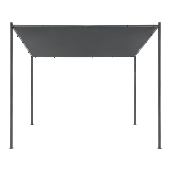 Altana Carunchio 300x285x248cm ciemnoszara [en.casa]