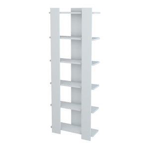 Biały regał Præstø [en.casa]