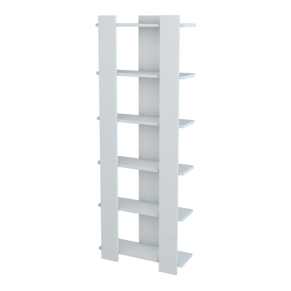 Biały regał Præstø [en.casa]