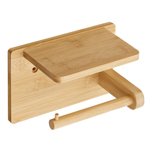 Bambusowy uchwyt na papier toaletowy Vallentuna [en.casa]