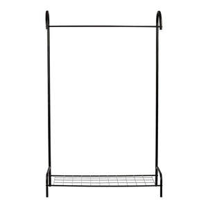 Wieszak na płaszcze Vallø metal czarny [en.casa]