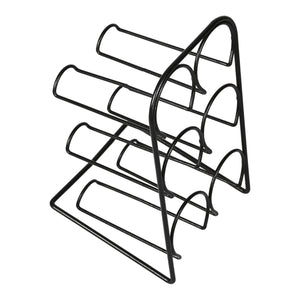 Stojak na wino Bergnicourt na 6 butelek [en.casa]