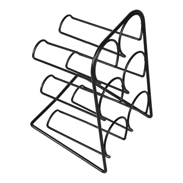 Stojak na wino Bergnicourt na 6 butelek [en.casa]