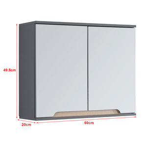 Szafka z lustrem Gescher [en.casa]