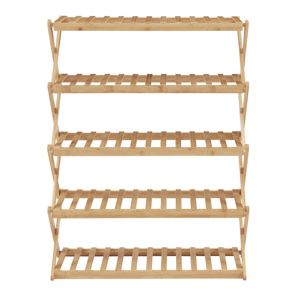 Składany stojak na buty Fitzbek [en.casa]