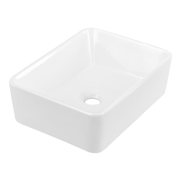 Biała umywalka Svendborg [neu.haus]
