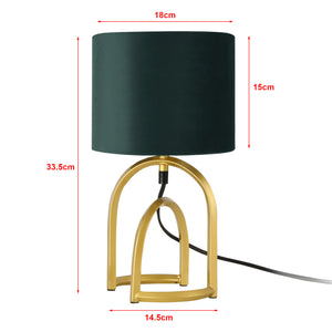 Lampa stołowa Smethwick ciemnozielona [lux.pro]