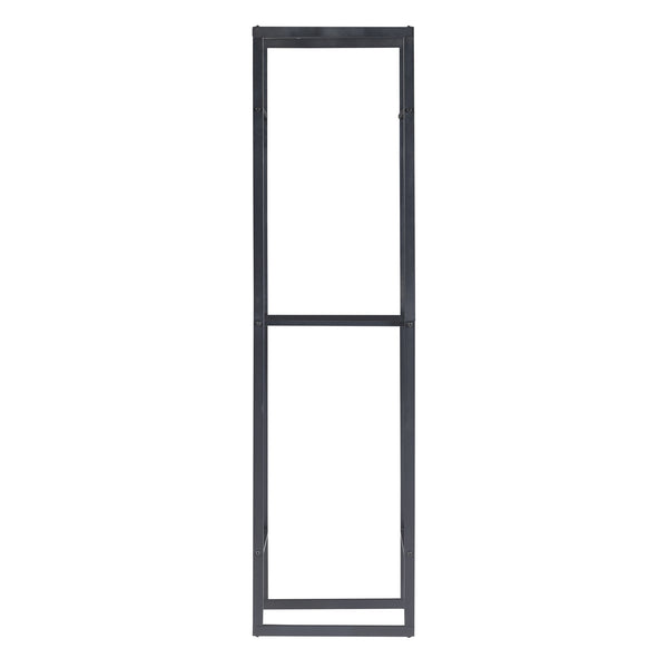 Ulvila stojak na drewno opałowe z półką 45x30x170cm [en.casa]