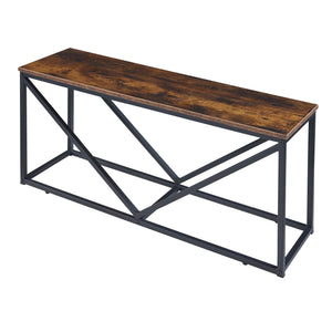 Vaasa stojak na drewno opałowe z siedziskiem 100x30x50cm [en.casa]