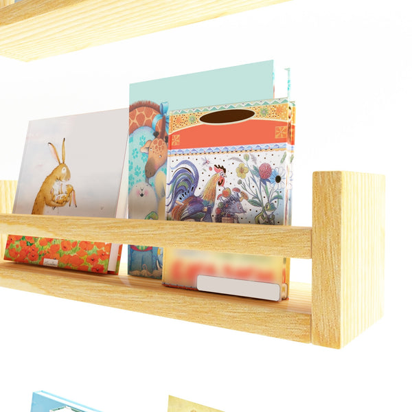 Półka ścienna Nykarleby zestaw 4 [en.casa]