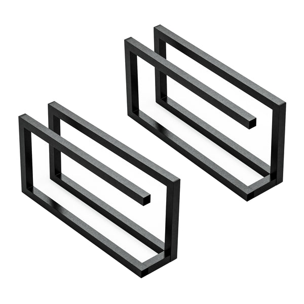 Uchwyt na kapcie Kvam zestaw 2 stalowych [en.casa]