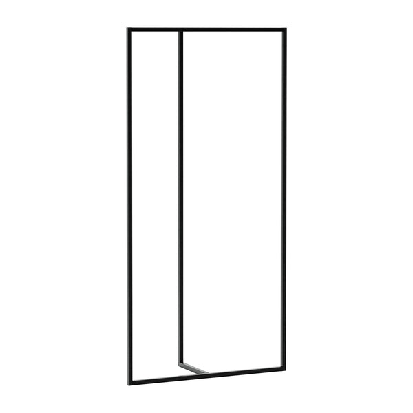 Wieszak na płaszcze Hurdal 160x80x32cm czarny [en.casa]