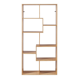 Półka na książki Hå Bamboo 160x80x30cm Nature [en.casa]
