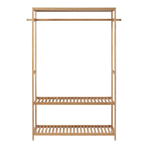 Wieszak na płaszcze Herøy 165x100x35cm bambus [en.casa]