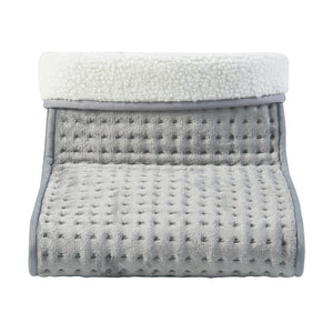 Elektryczny ogrzewacz do stóp Bari 100W Szary [en.casa]