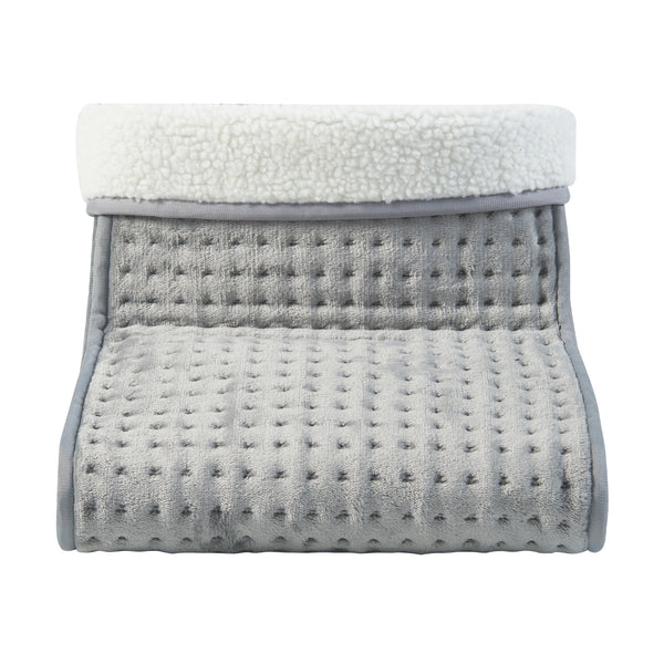 Elektryczny ogrzewacz do stóp Bari 100W Szary [en.casa]