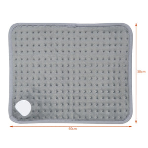 Elektryczna poduszka grzewcza Bella 80W 40x30cm Szara [en.casa]