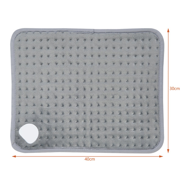 Elektryczna poduszka grzewcza Bella 80W 40x30cm Szara [en.casa]