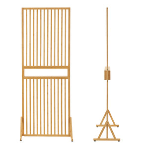 Rozdzielacz pokojowy Fron 197x75,5x40 cm bambus [en.casa]