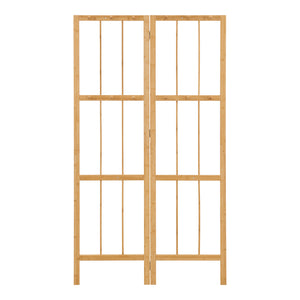 Szafa narożna Hyllestad 165,5x92x8cm bambus [en.casa]