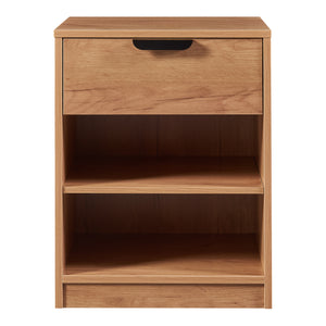 Szafka nocna Varkaus 55x43x40cm dąb [en.casa]