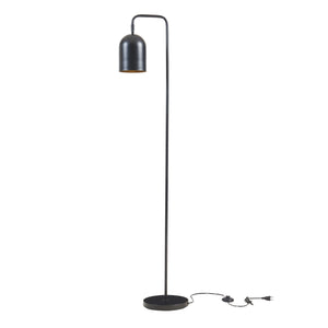 Barnard metalowa lampa podłogowa 159 cm czarna [lux.pro]