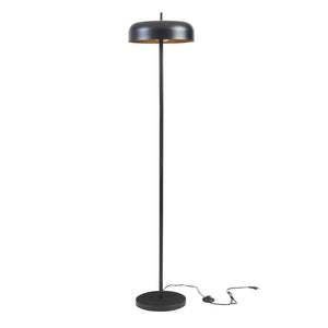 Lampa podłogowa Barton 2-light metal 159 cm czarna [lux.pro]