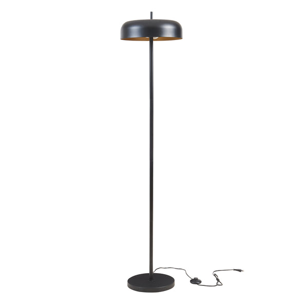 Lampa podłogowa Barton 2-light metal 159 cm czarna [lux.pro]
